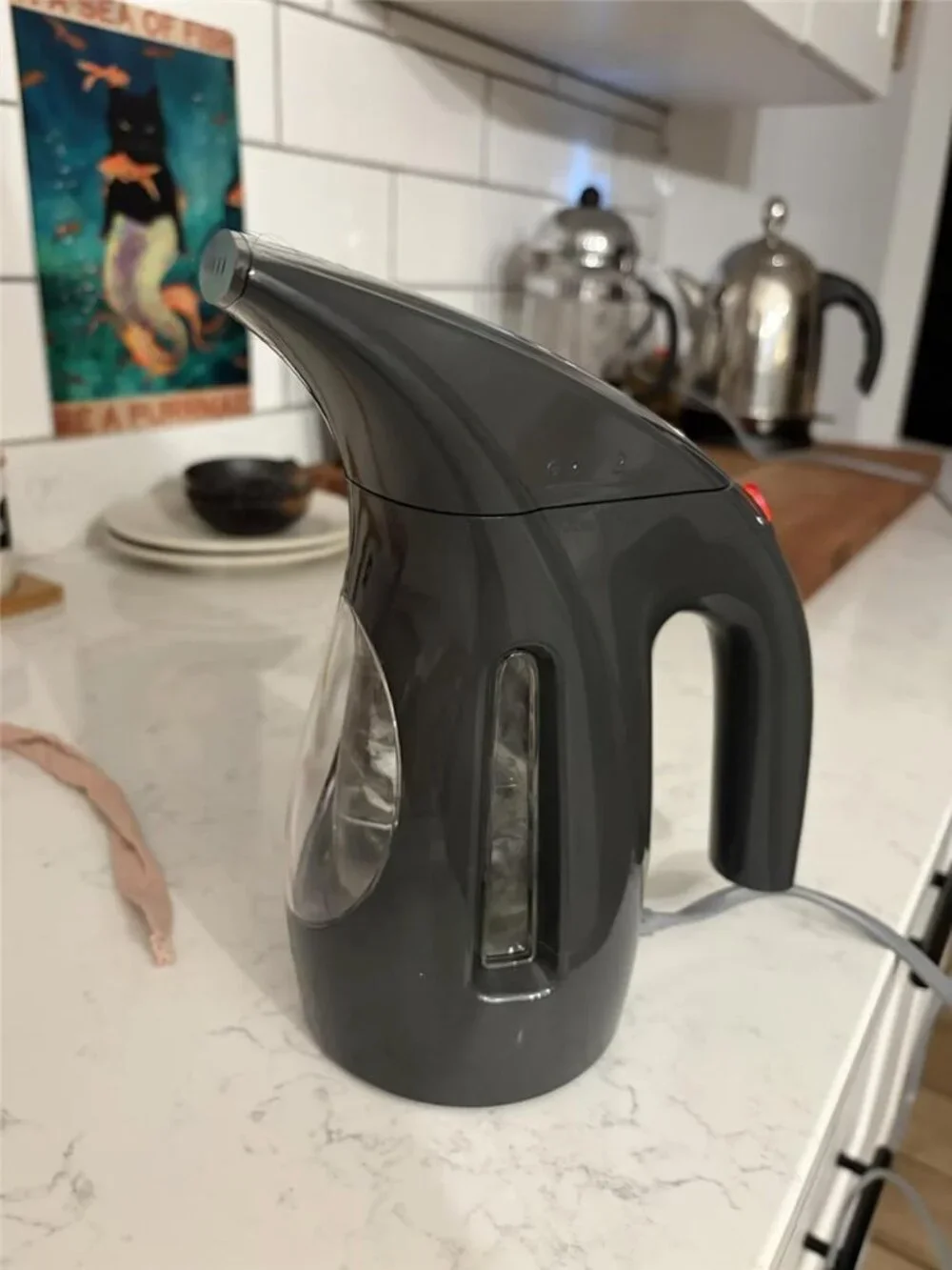 Steamer for Clothes, Portable Handheld Design, 240ml Big Capacity, 700W,